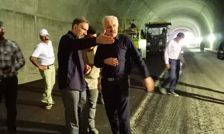 تونل «سیاه طاهر» گامی راهبردی برای توسعه حمل‌ونقل کرمانشاه