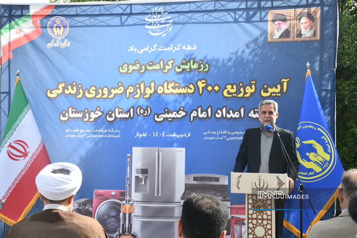 توزیع ۴۰۰ لوازم ضروری زندگی میان نیازمندان خوزستانی