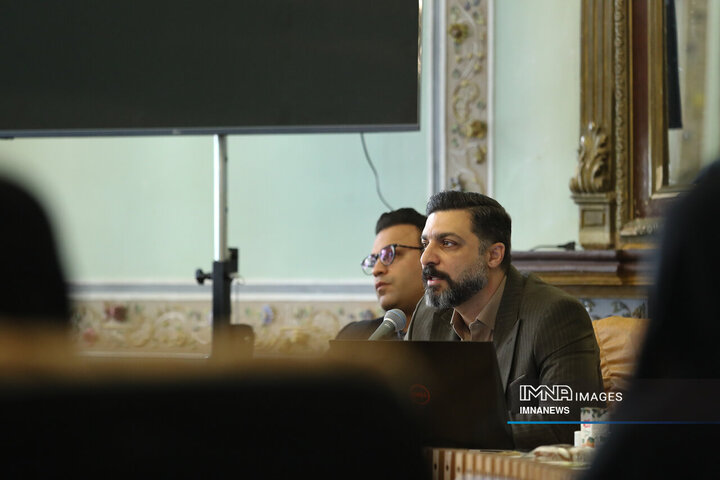 نشست خبری مدیرعامل سازمان زیباسازی شهرداری اصفهان