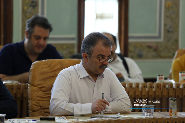 نشست خبری مدیرعامل سازمان زیباسازی شهرداری اصفهان