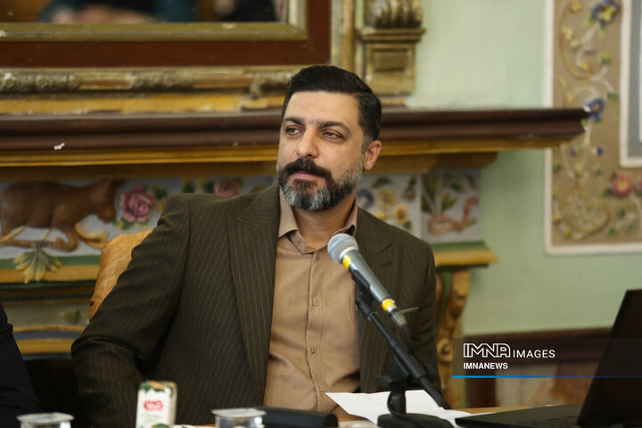 نشست خبری مدیرعامل سازمان زیباسازی شهرداری اصفهان