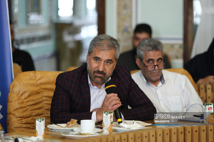 نشست خبری مدیرعامل سازمان زیباسازی شهرداری اصفهان