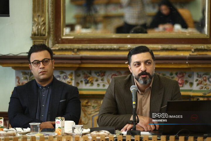 نشست خبری مدیرعامل سازمان زیباسازی شهرداری اصفهان