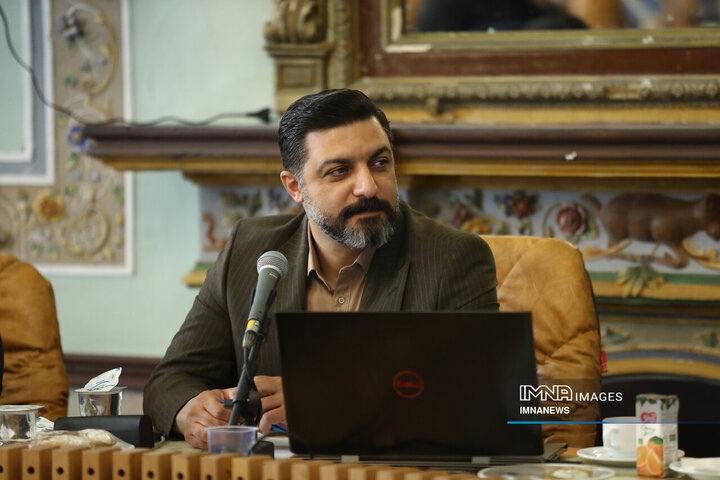 نشست خبری مدیرعامل سازمان زیباسازی شهرداری اصفهان