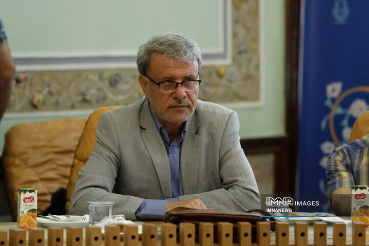 نشست خبری مدیرعامل سازمان زیباسازی شهرداری اصفهان