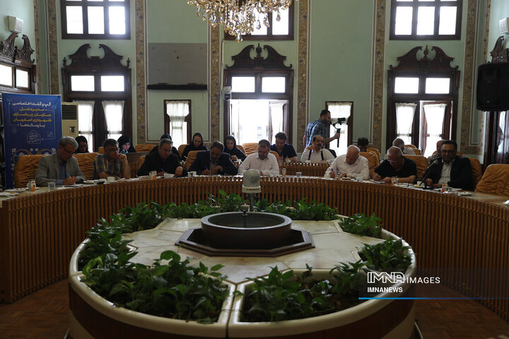 نشست خبری مدیرعامل سازمان زیباسازی شهرداری اصفهان