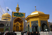 حال و هوا غدیر در حرم رضوی