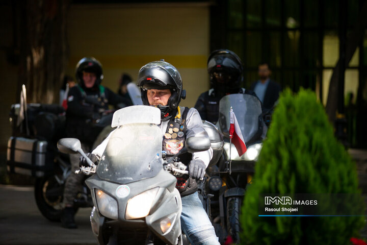 اصفهان میزبان موتورسواران لهستانی