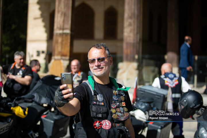 اصفهان میزبان موتورسواران لهستانی