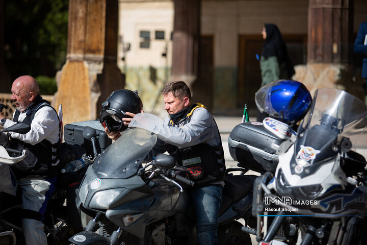 اصفهان میزبان موتورسواران لهستانی