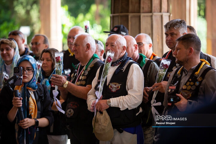 اصفهان میزبان موتورسواران لهستانی