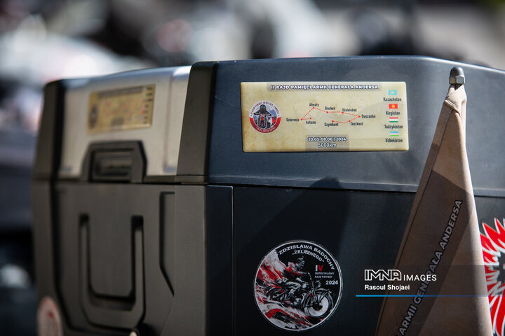 اصفهان میزبان موتورسواران لهستانی