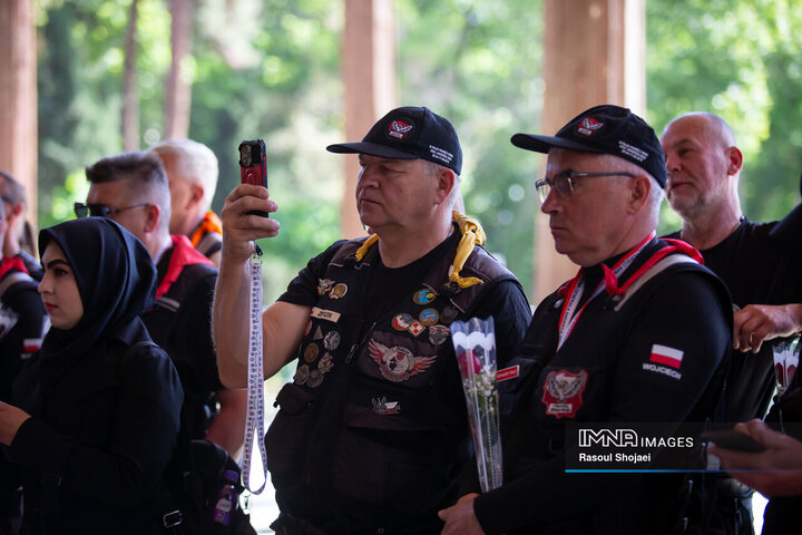 اصفهان میزبان موتورسواران لهستانی