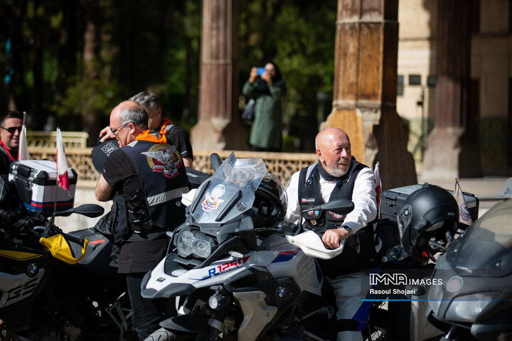 اصفهان میزبان موتورسواران لهستانی