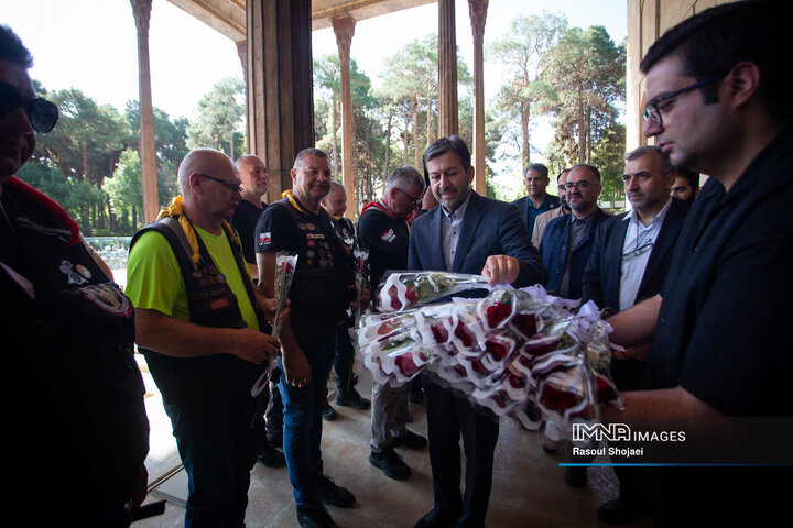 اصفهان میزبان موتورسواران لهستانی