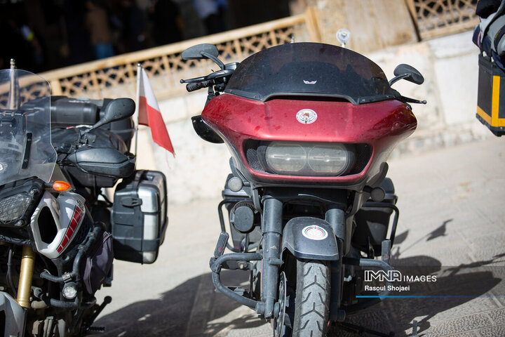 اصفهان میزبان موتورسواران لهستانی