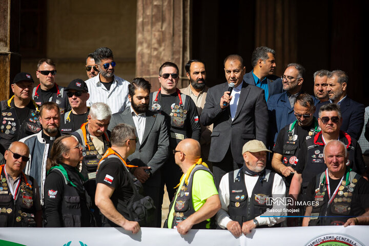 اصفهان میزبان موتورسواران لهستانی