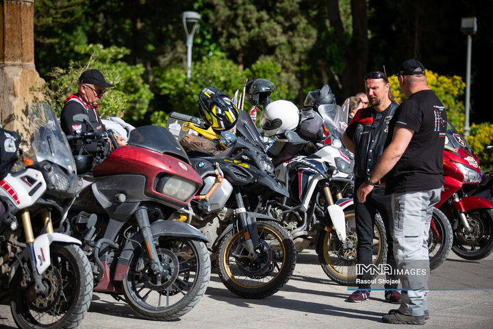 اصفهان میزبان موتورسواران لهستانی