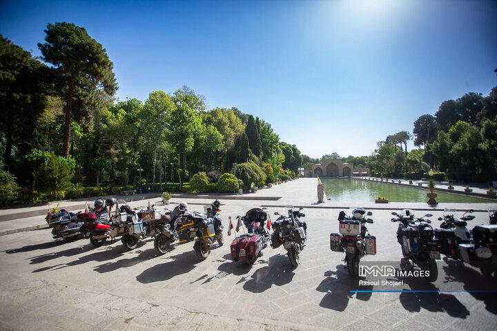 اصفهان میزبان موتورسواران لهستانی