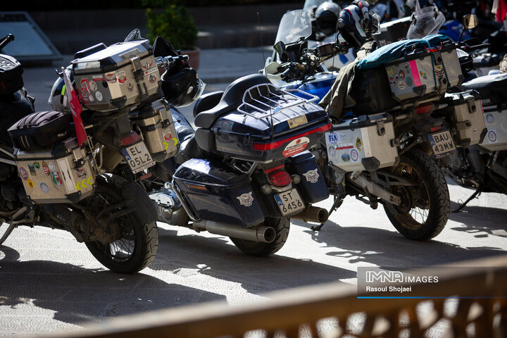 اصفهان میزبان موتورسواران لهستانی