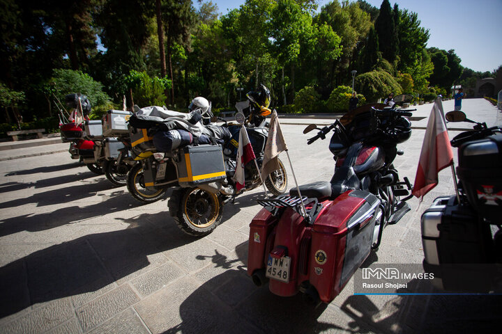 اصفهان میزبان موتورسواران لهستانی