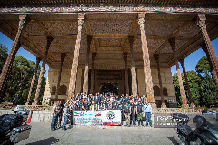 اصفهان میزبان موتورسواران لهستانی