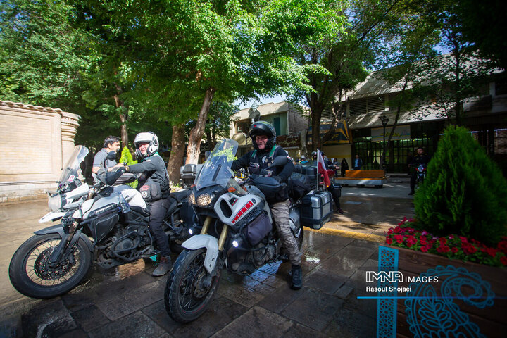 اصفهان میزبان موتورسواران لهستانی