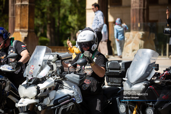 اصفهان میزبان موتورسواران لهستانی