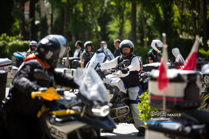 اصفهان میزبان موتورسواران لهستانی