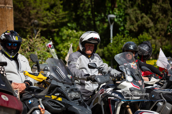 اصفهان میزبان موتورسواران لهستانی
