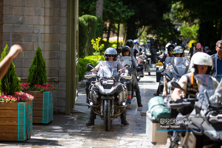 اصفهان میزبان موتورسواران لهستانی