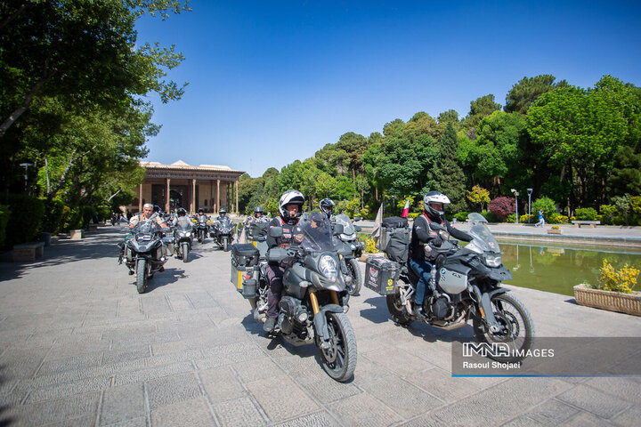 اصفهان میزبان موتورسواران لهستانی