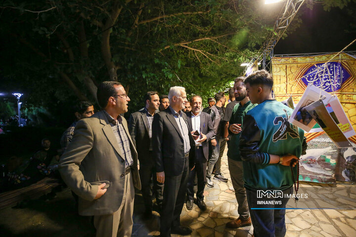 ویژه برنامه دهه کرامت در منطقه 11 شهرداری اصفهان