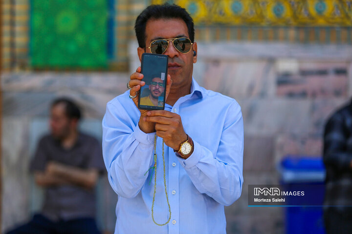 حال و هوای حرم رضوی در آستانه میلاد امام رضا(ع)