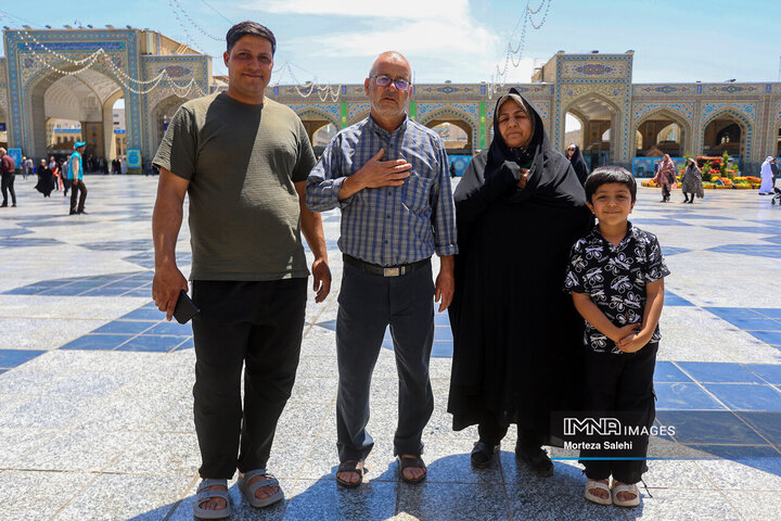 حال و هوای حرم رضوی در آستانه میلاد امام رضا(ع)