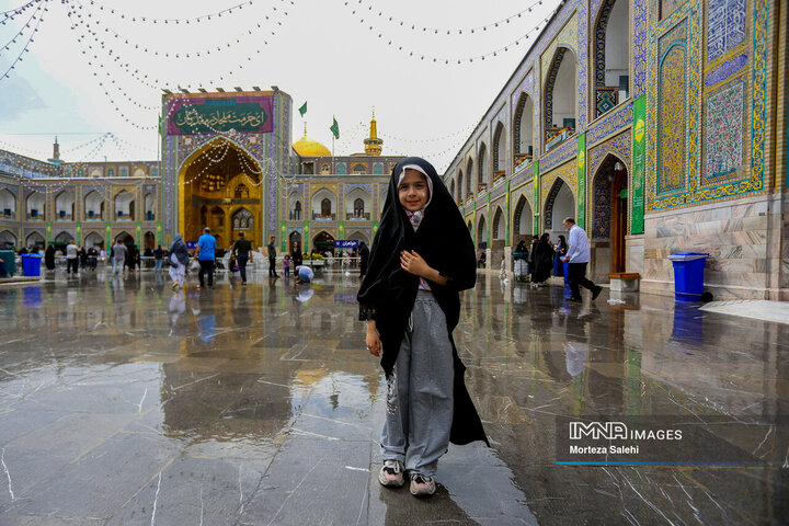 حال و هوای حرم رضوی در آستانه میلاد امام رضا(ع)