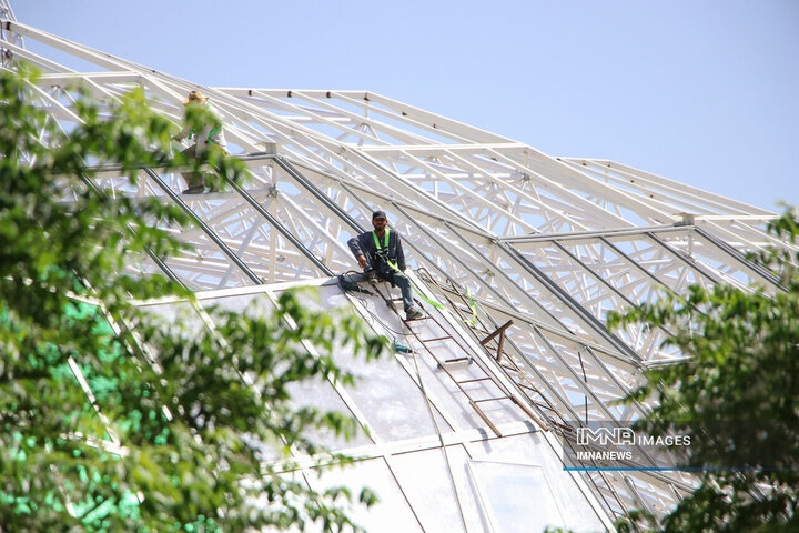 بازدید نایب رئیس شورای شهر اصفهان از بازار گل ارغوان