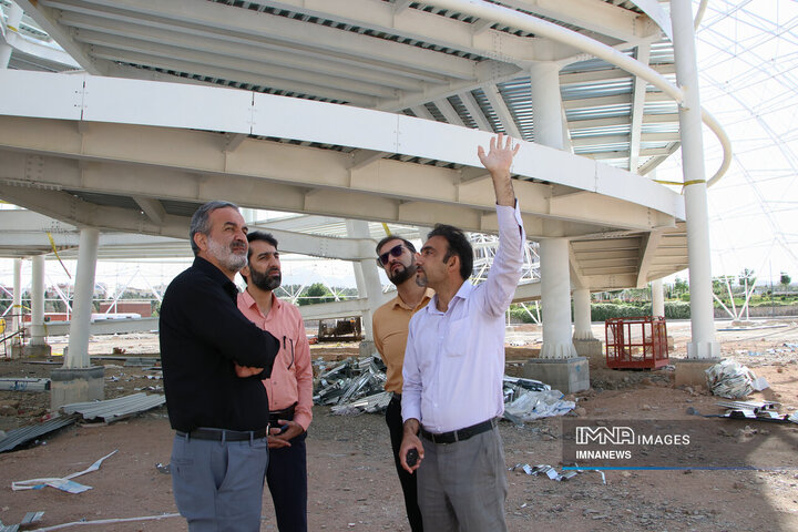 بازدید نایب رئیس شورای شهر اصفهان از بازار گل ارغوان