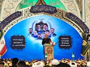 فیلم| اولین سالگرد شهید جمهور آیت‌الله سید ابراهیم رئیسی در حرم رضوی