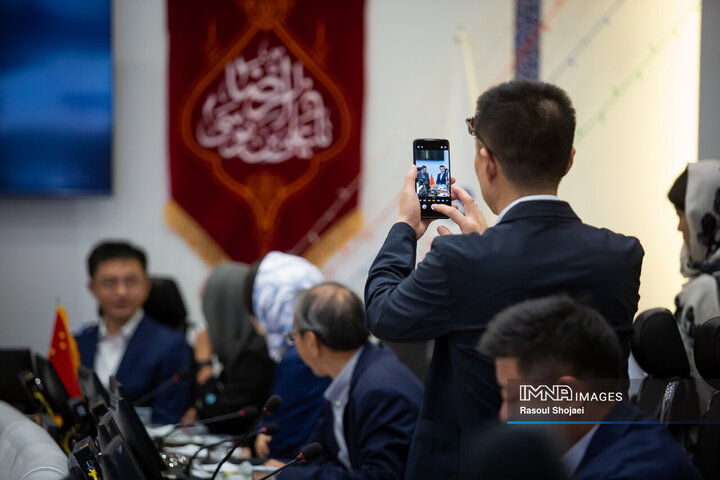 آیین امضای تفاهم‌نامه همکاری در زمینه محافظت ساختمان‌های تاریخی بین اصفهان و شانگهای چین