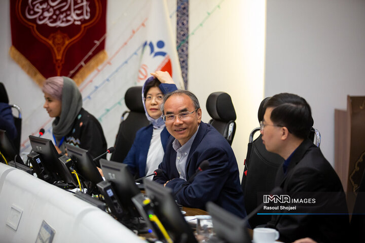 آیین امضای تفاهم‌نامه همکاری در زمینه محافظت ساختمان‌های تاریخی بین اصفهان و شانگهای چین