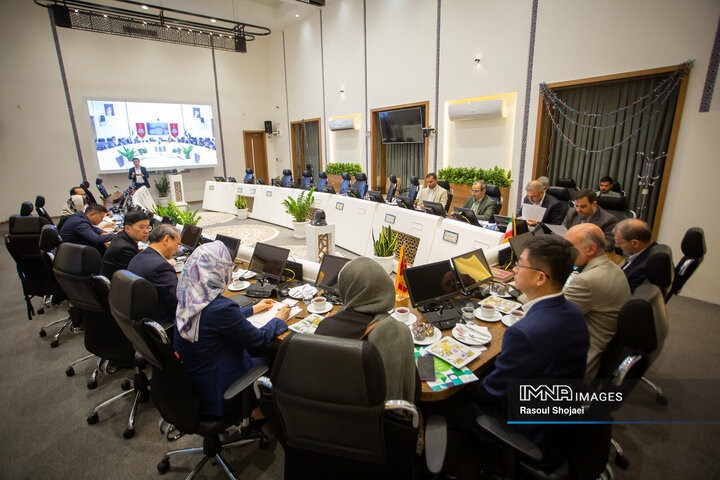 آیین امضای تفاهم‌نامه همکاری در زمینه محافظت ساختمان‌های تاریخی بین اصفهان و شانگهای چین