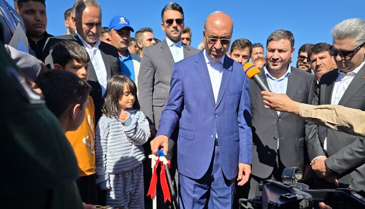 افتتاح پروژه بزرگ آبرسانی به ۱۹ روستای هفت‎‌‎آشیان کرمانشاه