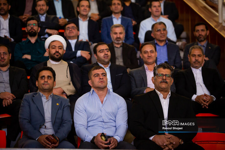 آیین افتتاح مسابقات کشتی جام جهان پهلوان تختی