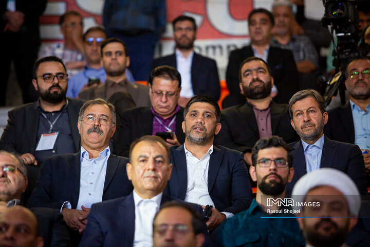 آیین افتتاح مسابقات کشتی جام جهان پهلوان تختی