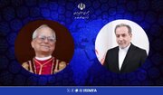 پیام تبریک وزیر امور خارجه به رهبر جدید کاتولیک‌های جهان