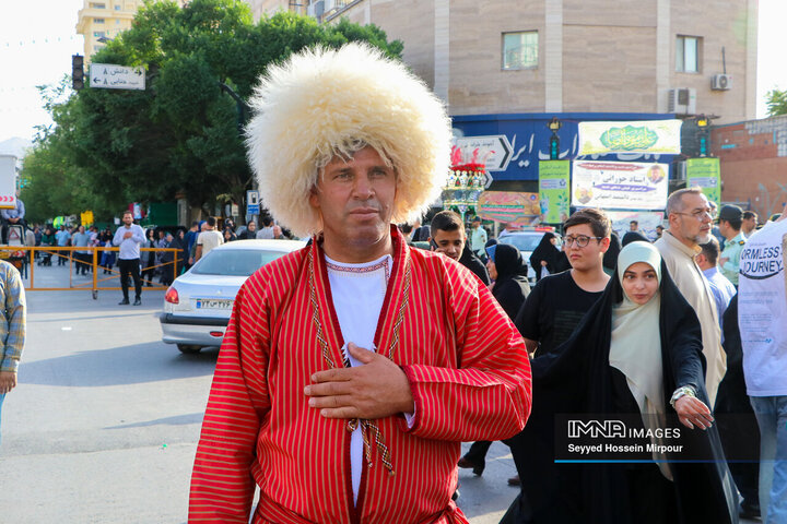 جشن مردمی میلاد امام رضا (ع) در مشهد