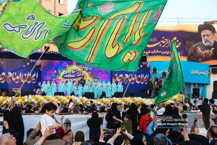 جشن مردمی میلاد امام رضا (ع) در مشهد