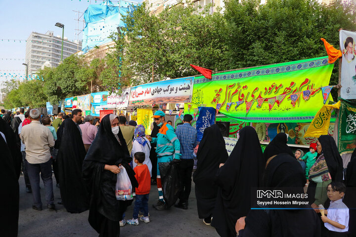 جشن مردمی میلاد امام رضا (ع) در مشهد
