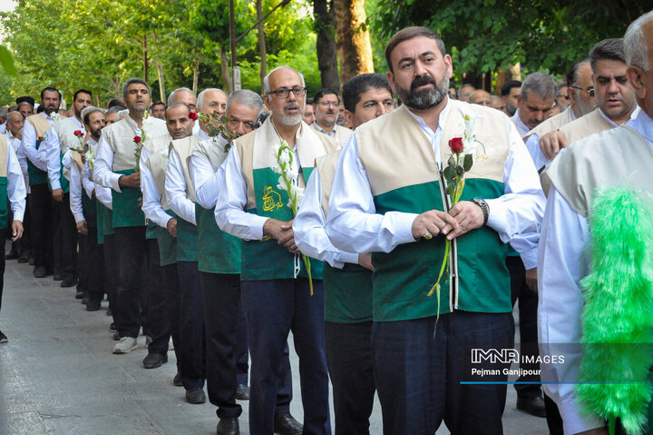 اجتماع امام رضایی‌ها در اصفهان